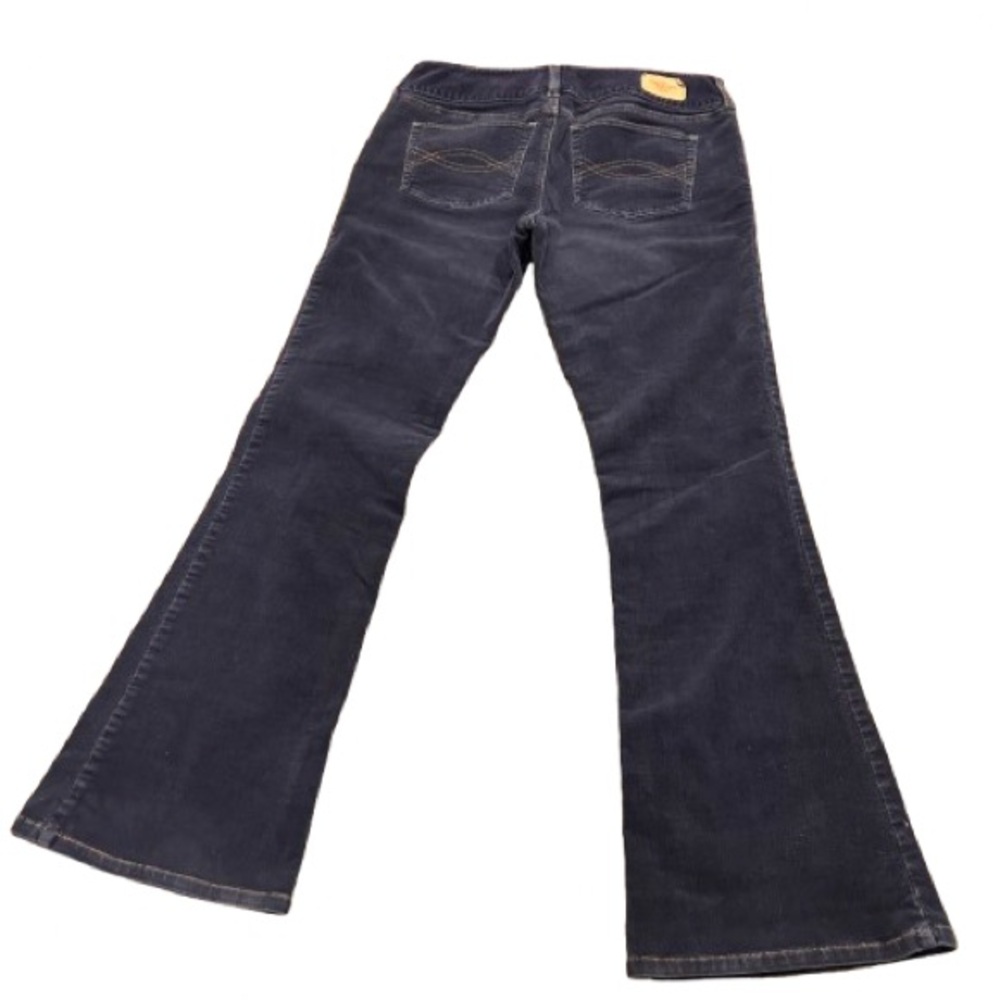 Y2K Abercrombie & Fitch Corduroy Pants Mid Rise Flare Indie Elena Gilbert Size 8 - Picture 4 of 9